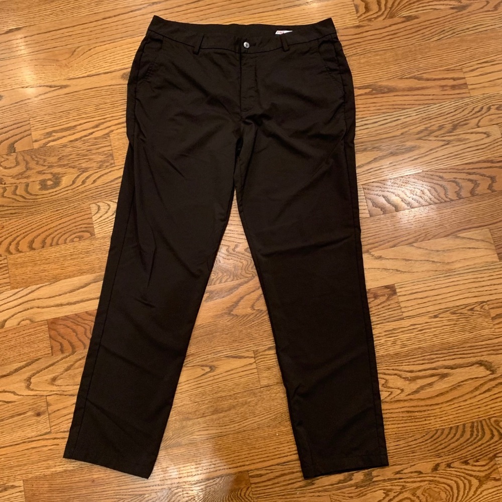 Men's Puma PWRWARM Golf Pants 36/34 Black